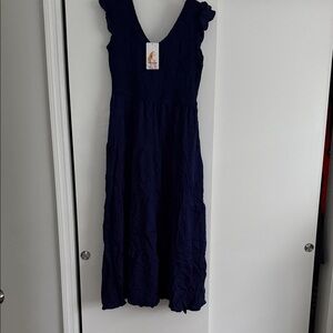 Navy Maxi Dress